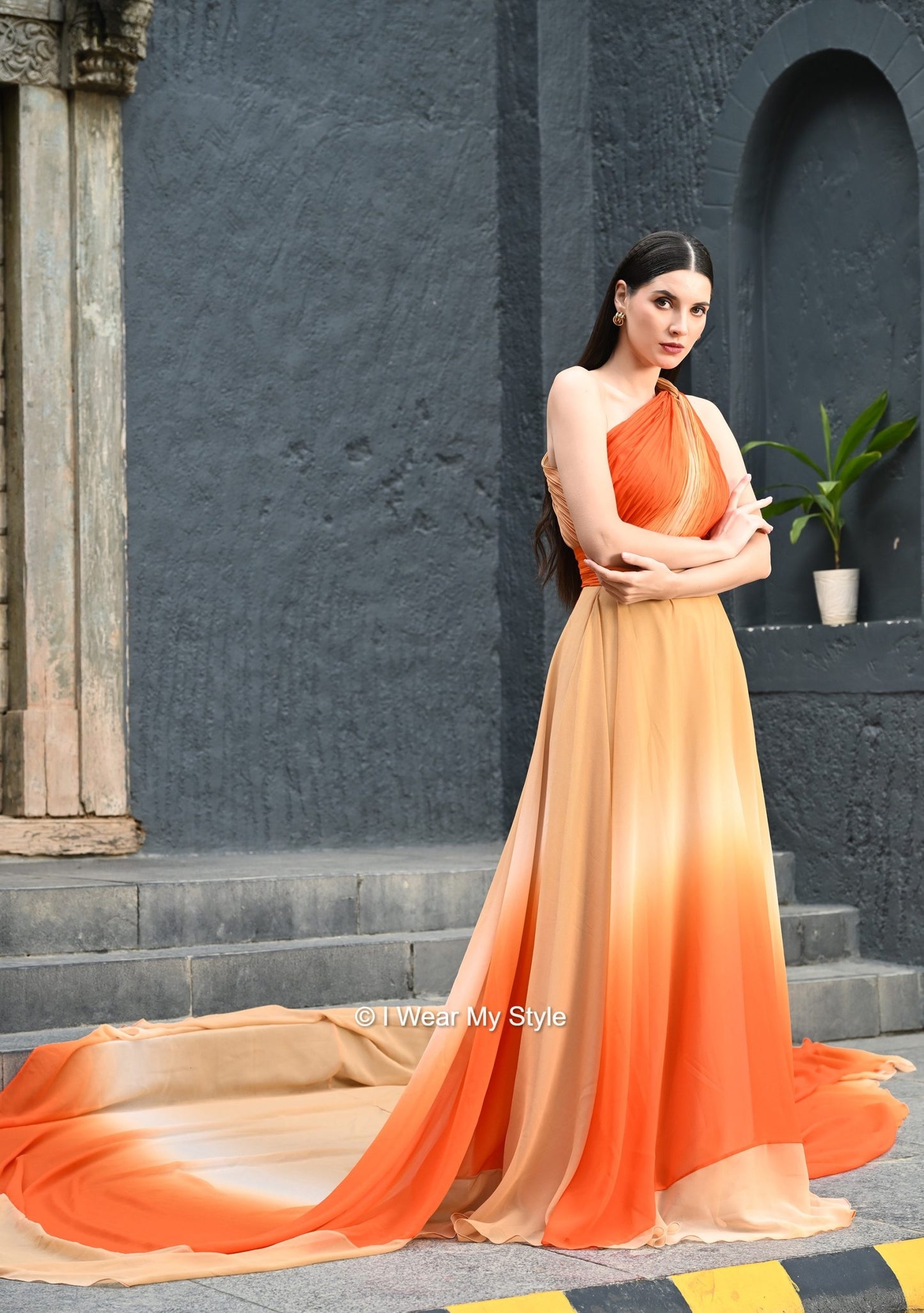 Fire in my Soul | Prewedding Mega Trail Gown | I WEAR MY STYLE