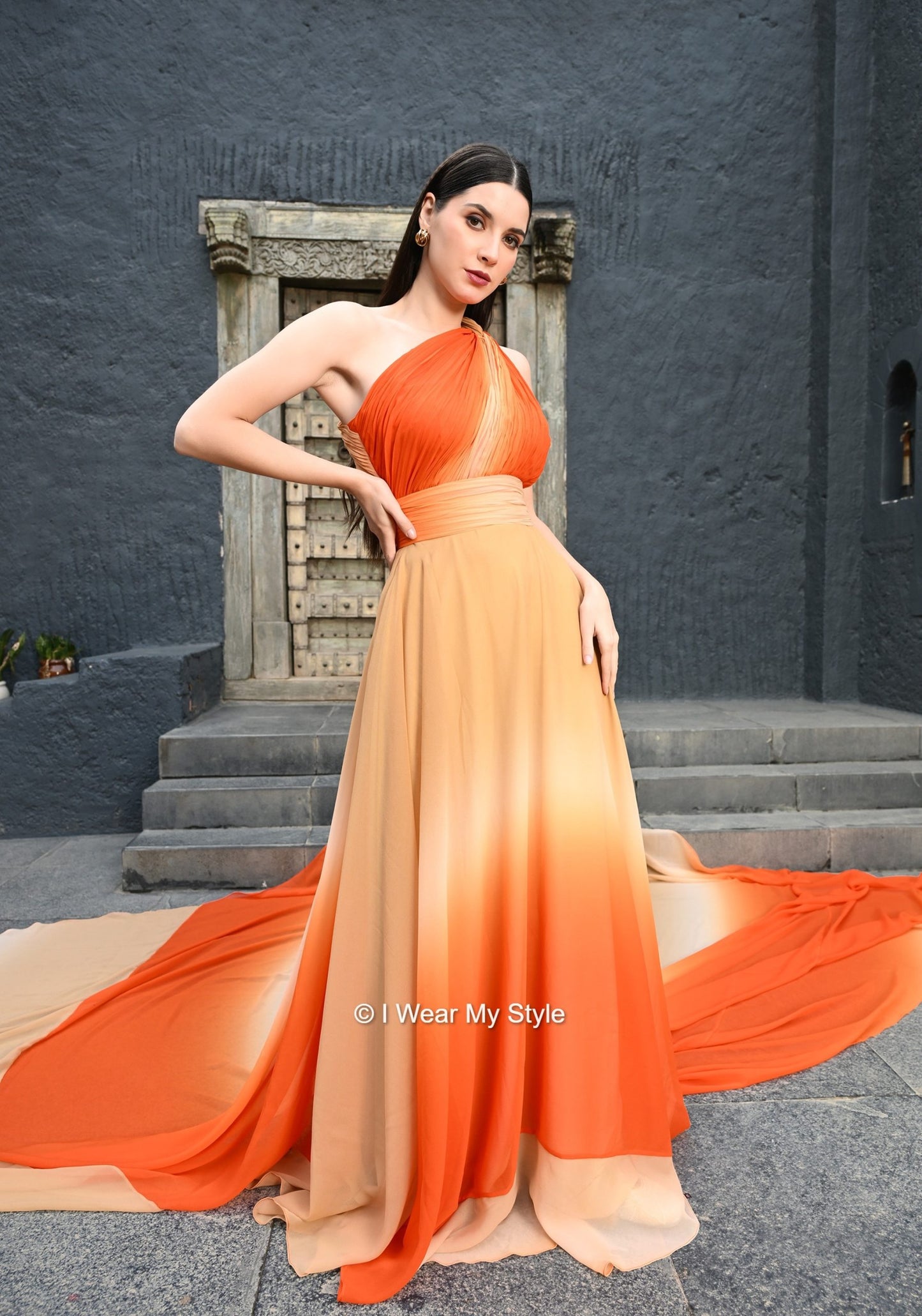 Fire in my Soul | Prewedding Mega Trail Gown | I WEAR MY STYLE