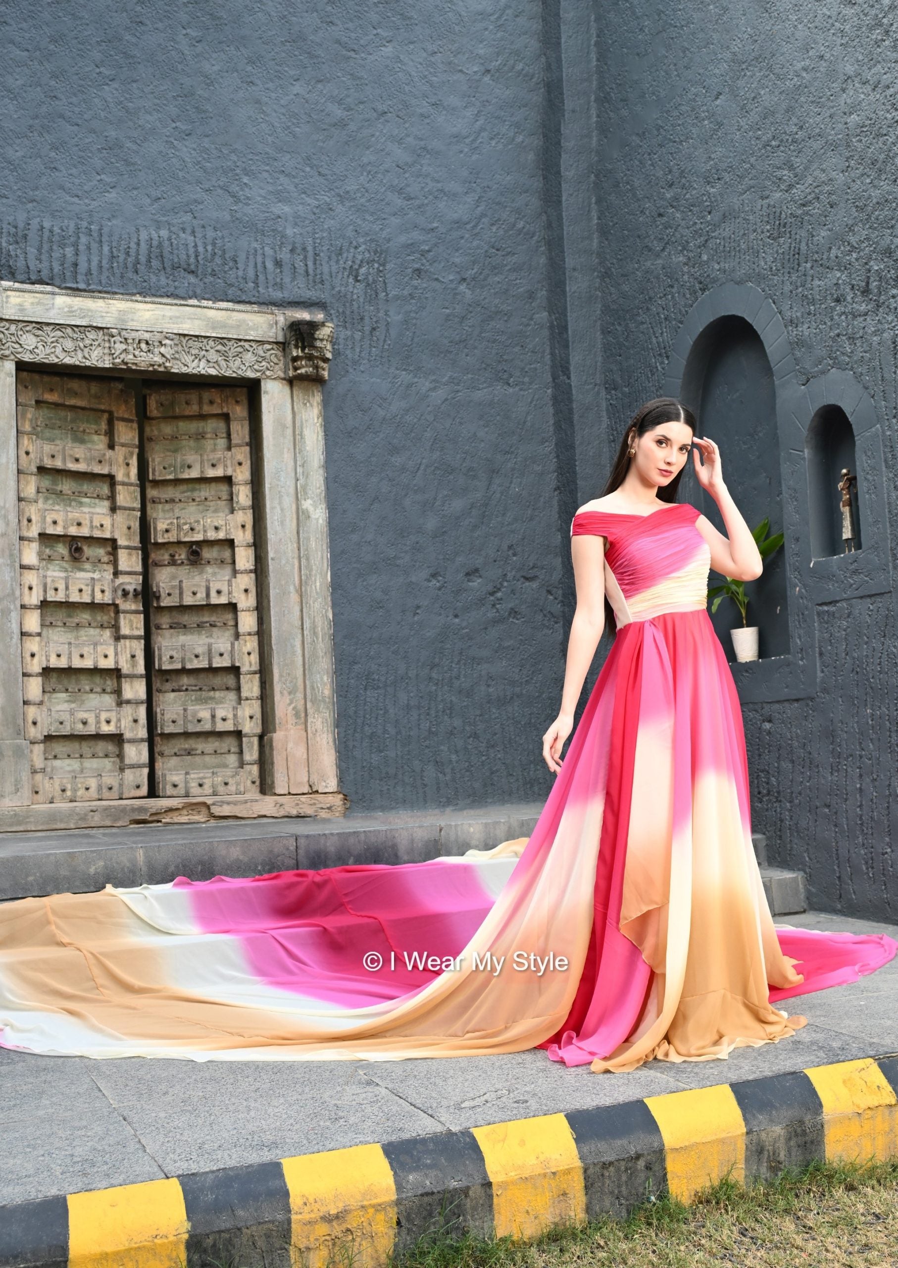 Wear Me a Rainbow I WEAR MY STYLE Prewedding Mega Trail Gown