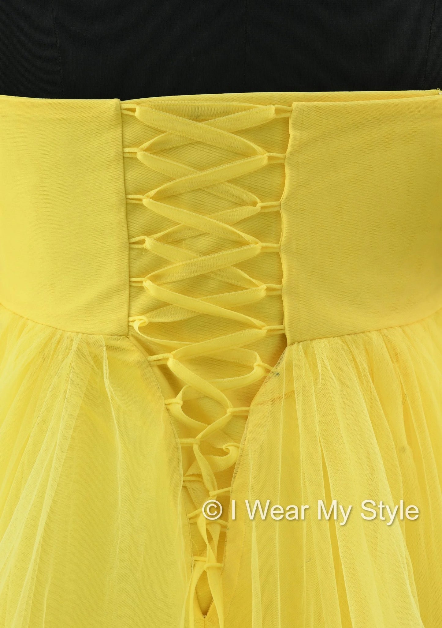 Adjustable Yellow Multiple Layered I WEAR MY STYLE Exclusive Photoshoot Collection