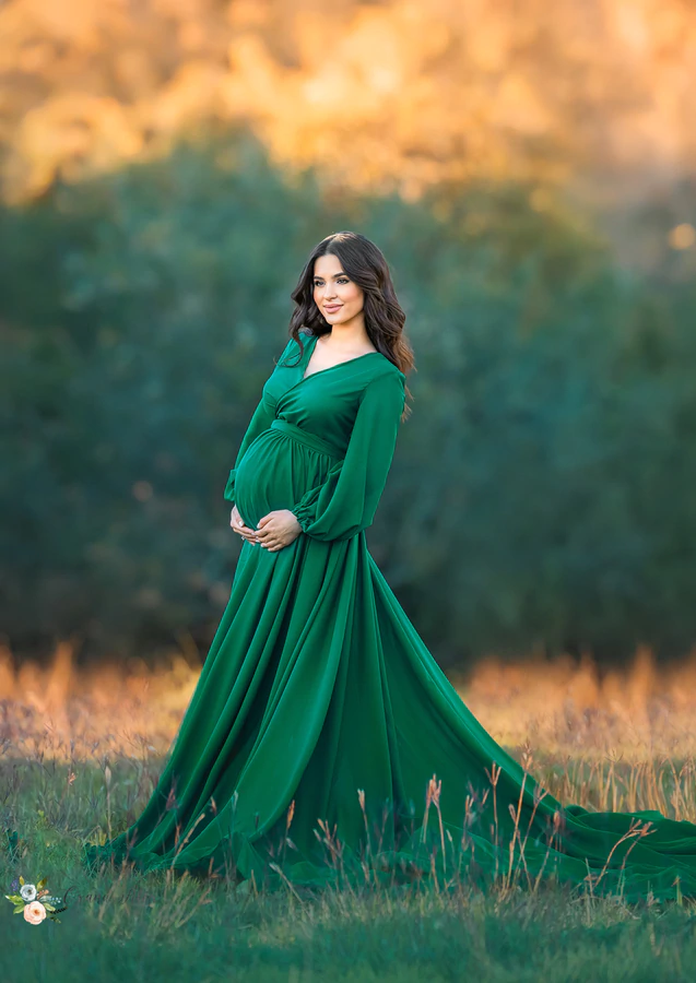 Luna Georgette Robe/ Dress