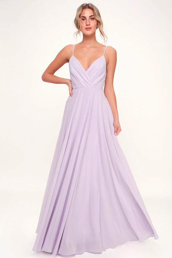 All About Love Lavender Maxi Dress