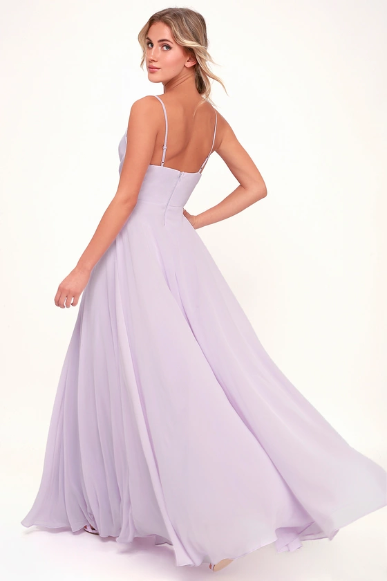 All About Love Lavender Maxi Dress