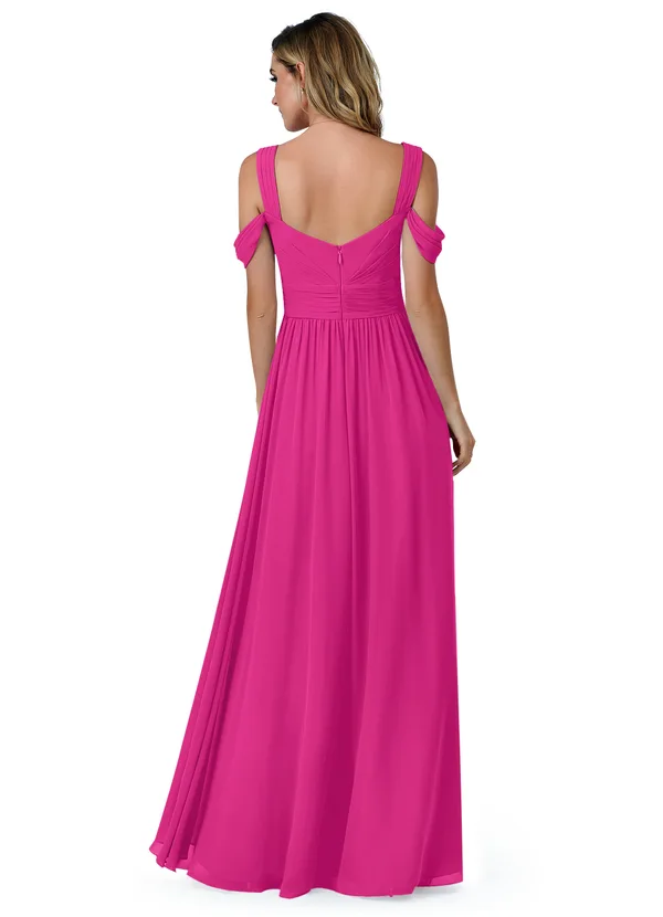 Enigma Cold Shoulder Bridesmaid Dress