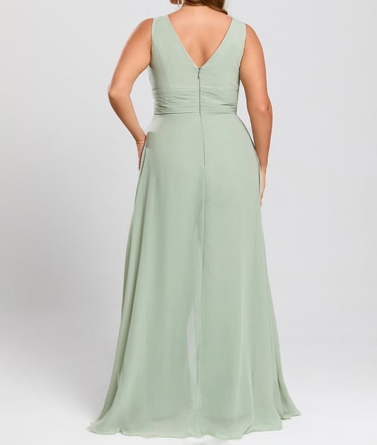 Plus Size Ceylon Jumpsuit with WaistTrail