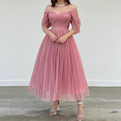 Onion Pink Matilda Midi Dress