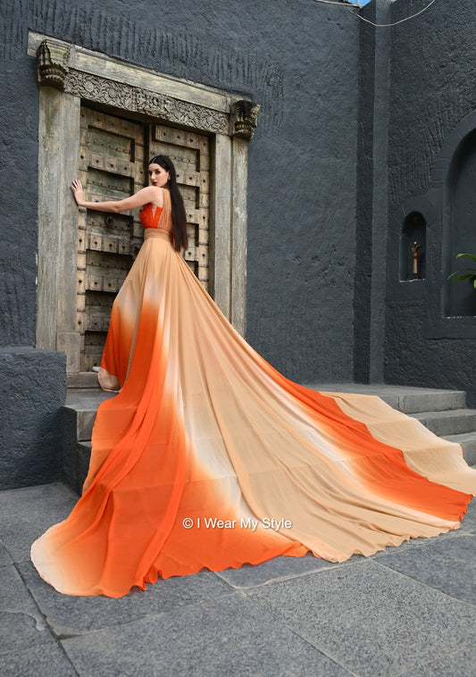 Fire in my Soul I WEAR MY STYLE Prewedding Mega Trail Gown