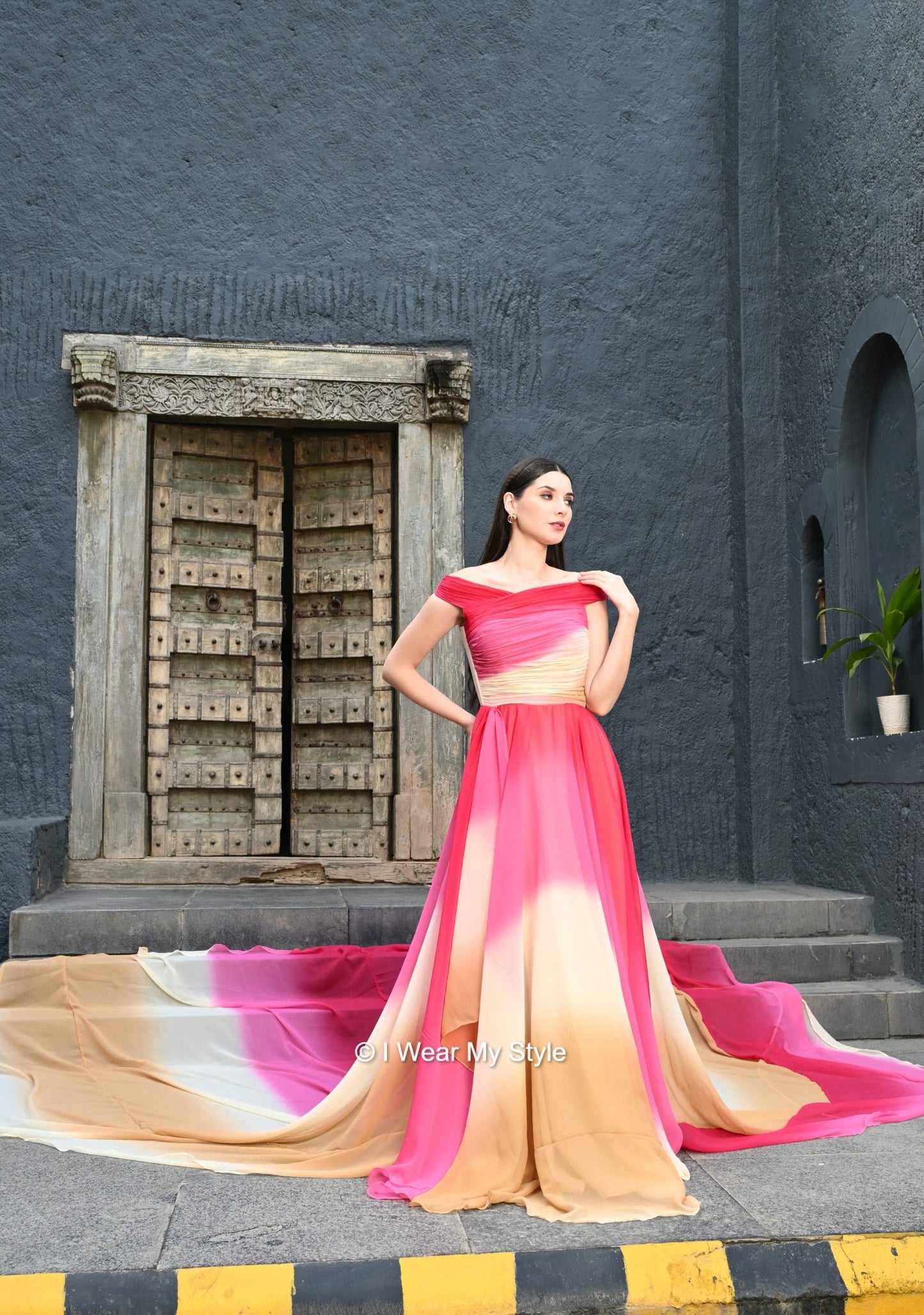 Wear Me a Rainbow I WEAR MY STYLE Prewedding Mega Trail Gown