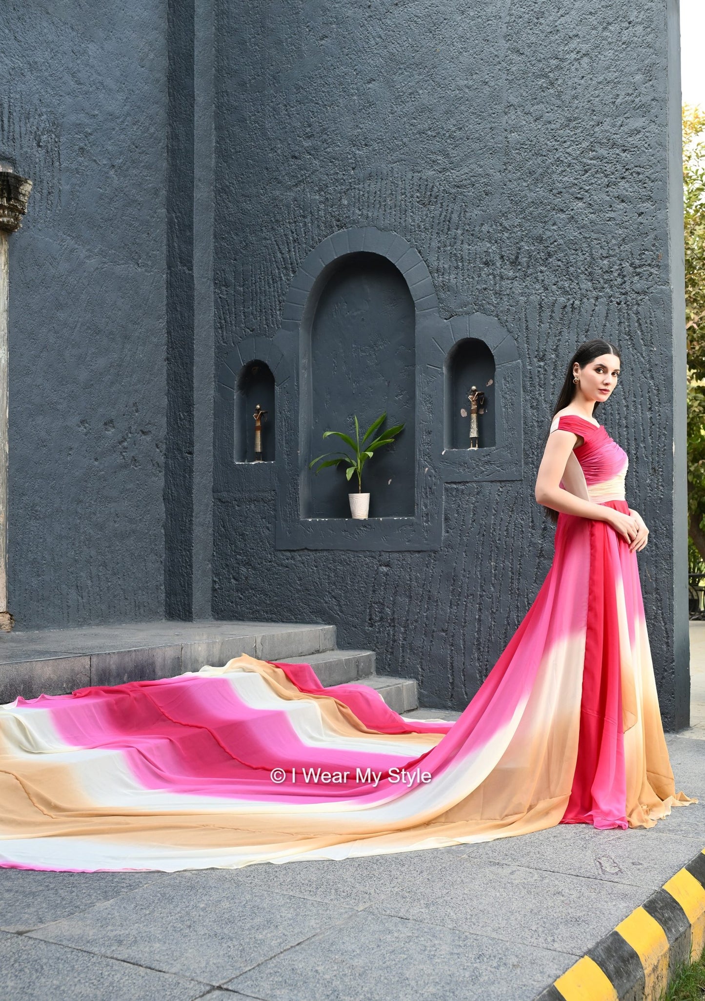 Wear Me a Rainbow I WEAR MY STYLE Prewedding Mega Trail Gown