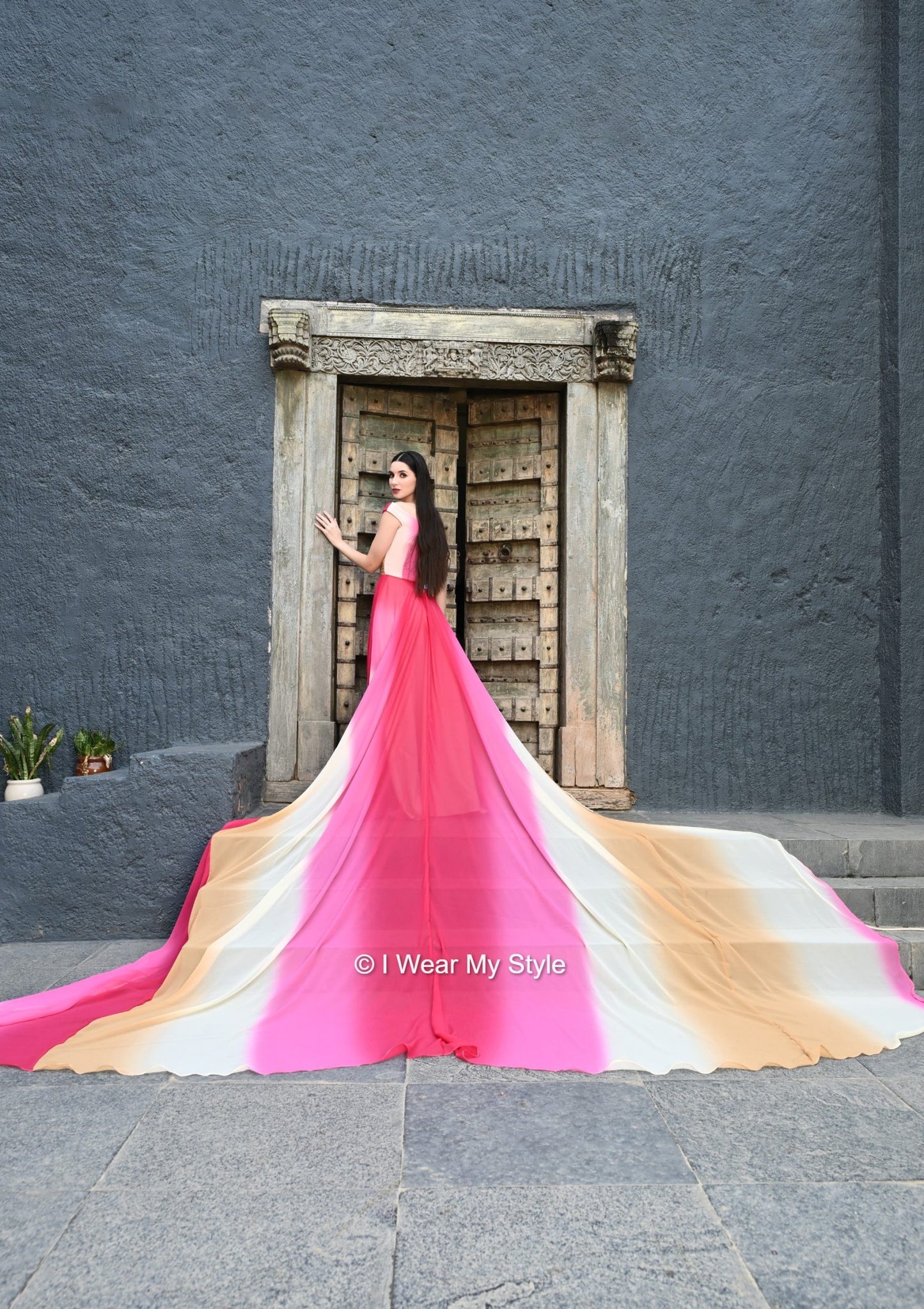 Wear Me a Rainbow I WEAR MY STYLE Prewedding Mega Trail Gown