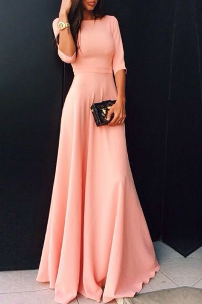 Pink Princess Maxi Dress