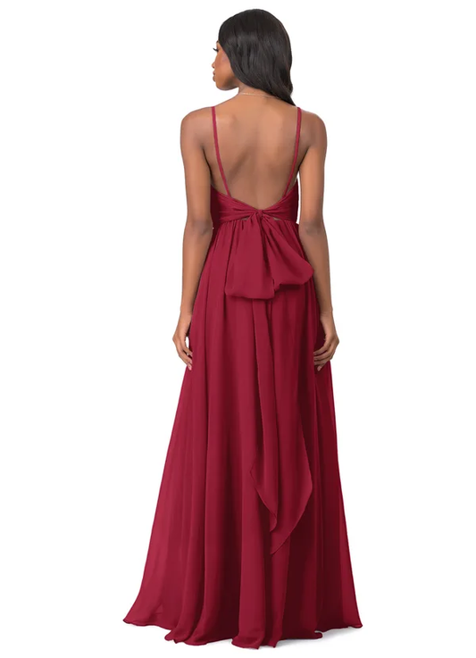 Anitra Backless Tie knot Bridesmaid Dresses