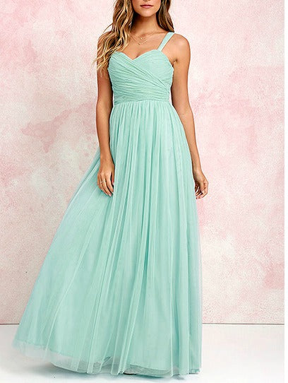 Mint Blue Maxi Dress