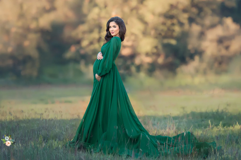 Luna Georgette Robe/ Dress