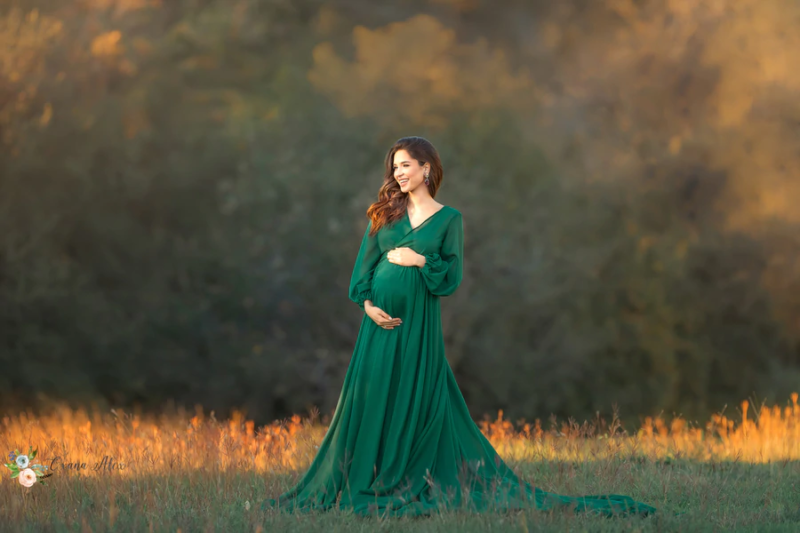 Luna Georgette Robe/ Dress