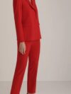 Red Semi Formal Blazer and Pants set