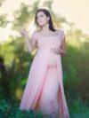 Sweetheart Gown with Trail
