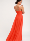 All About Love Orange Maxi Dress